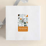 "Festive Village" - Custom Stickers in Snow by Iveta Angelova - Front