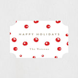 "Floating Greenery" - Custom Stickers in Cranberry by Jan Shepherd - In Use