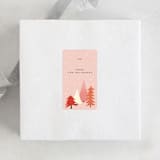 "Tree Lot" - Custom Stickers in Peach by Morgan Kendall - Front