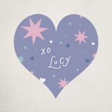 "Stay Magical" - Custom Stickers in Lavender by Kelly Watkins - Front