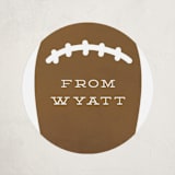 "Have a Ball" - Custom Stickers in Grass by Amy Payne - Front