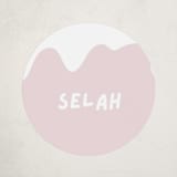 "Cool Friends" - Custom Stickers in Peony by Selah H. - Front