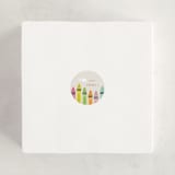 "You color my world" - Custom Stickers in Rainbow by Orasie - In Use