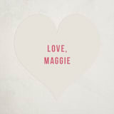 "Conversation Heart Compliments" - Custom Stickers in Cream by taylorVdesign - Front