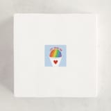 "Snow Glad" - Custom Stickers in Sky by Brynne Foster - In Use