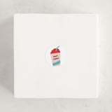 "Slush a Good Friend" - Custom Stickers in Cherry by Erica Krystek - In Use