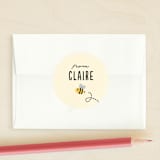 "Sweet as Honey" - Custom Stickers in Honey by Jen Banks - Front