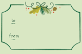"Woodland Christmas" - Custom Stickers in Forest by Ariel Rutland - In Use