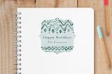 "Sweater pattern" - Custom Stickers in Mint by Susanne Kasielke - Front