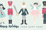 "nutcracker suite" - Custom Stickers in Mint by peetie design - In Use