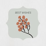 "Winter berry and greenery - brown" - Custom Stickers in Mist by Nina Leth - In Use