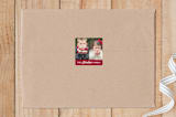"Merry Shapes" - Custom Stickers in Berry by Shari Margolin - Front