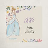 "Disney's Cinderella Friendship" - Custom Stickers in Buttercream by Cass Loh - Front