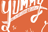 "Yummy" - Custom Stickers in Tangerine by KirstenEva - In Use