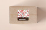 "winter berries" - Custom Stickers in Berry by Yaling Hou Suzuki - Front