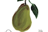 "Winter Pear" - Custom Stickers in Pear by Sarah Fitzgerald - In Use