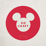 "Disney's Mickey Mouse Big Love" - Custom Stickers in Cherry by Baumbirdy - Front