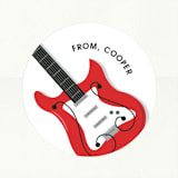 "Rock My World" - Custom Stickers in Cherry by Olivia Goree - In Use