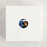 "Dragon" - Custom Stickers in Navy by Alethea and Ruth - In Use