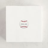 "Painted Baseball" - Custom Stickers in Slate by Holly Whitcomb - In Use