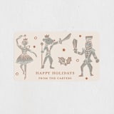 "Linocut Nutcracker" - Custom Stickers in Tinsel by Teju Reval - In Use