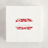 "Folk Poinsettia" - Custom Stickers in Poinsettia by Katharine Watson - In Use