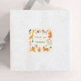 "its Party time" - Custom Stickers in Brights by Creo Study - Front