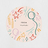 "Birthday Doodles" - Custom Stickers in Celebrate by Olivia Goree - In Use