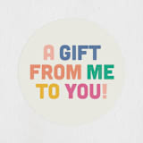 "Cut Paper Floral" - Custom Stickers in Bubblegum by Ampersand Design Studio - In Use