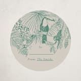 "Amazonas" - Custom Stickers in Tropic by Sabrin Deirani - Front