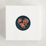 "Navy Wrap" - Custom Stickers in Navy by Aubrey Fairchild - In Use