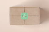 "Christmas Delivery" - Custom Stickers in Mint by Chi Hey Lee - Front