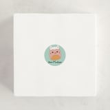 "Hugs & Squishes" - Custom Stickers in Mint by Erica Krystek - In Use