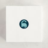 "Arched Dinosaur" - Custom Stickers in Sky by Kacey Kendrick Wagner - In Use