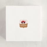 "wheelie truck" - Custom Stickers in Berry by Kanika Mathur - In Use