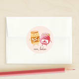 "PBJ" - Custom Stickers in Buttercream by chocomocacino - Front