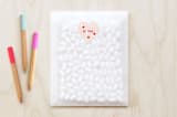 "Spot On" - Custom Stickers in Ruby by Susan Brown - Front