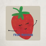 "berry berry" - Custom Stickers in Sand by Faith Dorn - Front