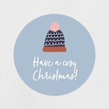 "Pom-Poms" - Custom Stickers in Blueberry Pie by Efrat Ofek - In Use