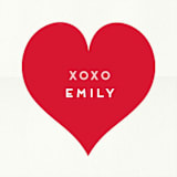 "Heart Script" - Custom Stickers in Petal by Snow and Ivy - In Use