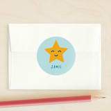 "You're aMAZEing" - Custom Stickers in Aqua by Ashley Presutti Beasley - Front
