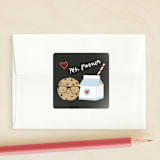 "Smart Cookie" - Custom Stickers in Chalkboard by Annie Holmquist - Front