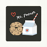 "Smart Cookie" - Custom Stickers in Chalkboard by Annie Holmquist - In Use