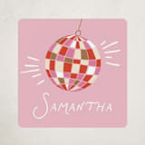 "Disco Shine" - Custom Stickers in Sand by Pixel and Hank - Front