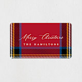 "Festive tartan" - Custom Stickers in Scarlet by Hudson meet Rose - In Use