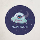 "Out of this World" - Custom Stickers in Sky by Sherley Ferreira - Front