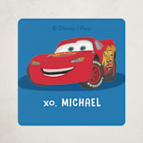 "Pixar's Race Car Wish" - Custom Stickers in Pond by Creo Study - Front