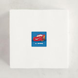 "Pixar's Race Car Wish" - Custom Stickers in Pond by Creo Study - In Use