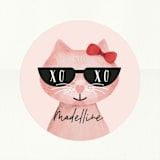 "You Are One Cool Cat" - Custom Stickers in Blush by Mansi Verma - In Use