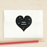 "Shining Bright" - Custom Stickers in Night Sky by Shari Margolin - Front